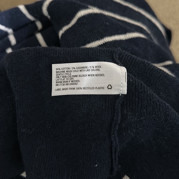 Target Nili Lotan navy stripe sweater - Picture 5 of 5